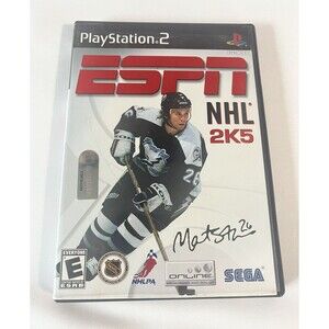 ESPN NHL 2K5 Sony PlayStation 2 Complete with Manual Tested Black Label